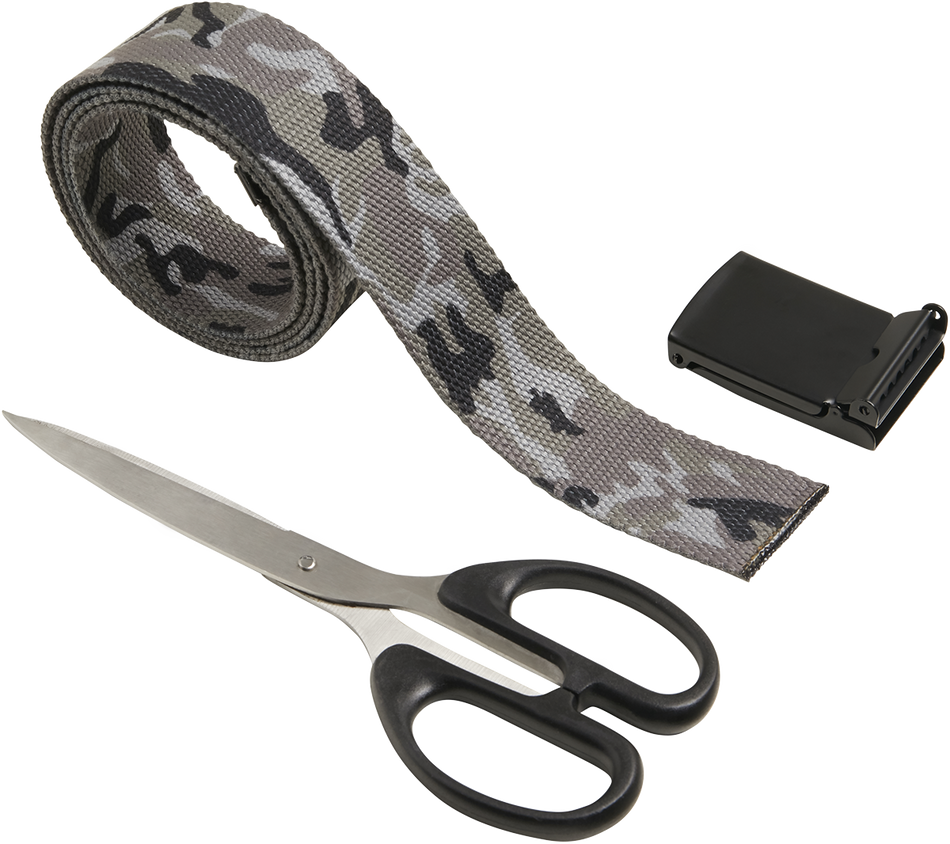 Ceinture  de Urban Classics - Ceinture En Toile - pour Unisexe - camouflage gris - Urban Classics - View 2