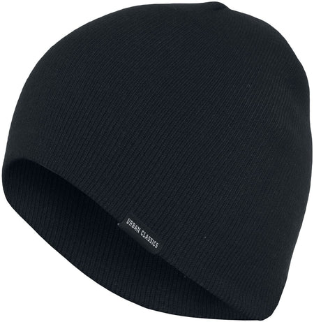 Bonnet  de Urban Classics - Bonnet Basic - pour Unisexe - noir - Urban Classics