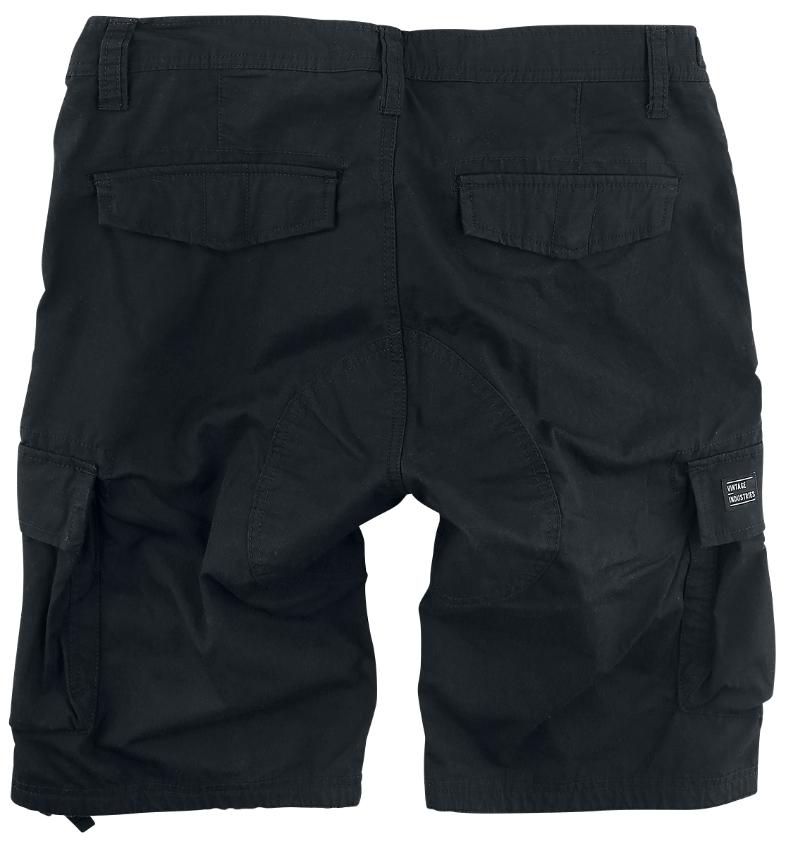Short  de Vintage Industries - Short Terrance - S à 3XL - pour Homme - noir - Vintage Industries - View 2