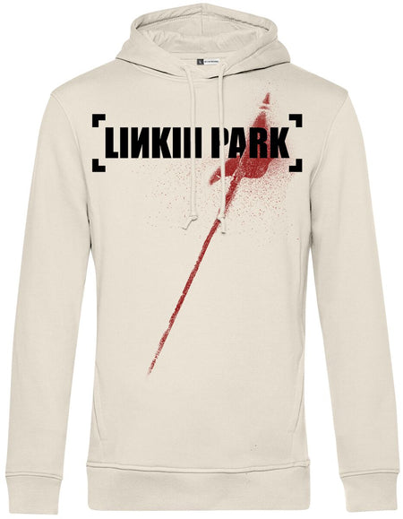 Sweat-shirt à capuche  de Linkin Park - Hybrid Theory – Red Flag - S à XL - pour Homme - beige - Linkin Park