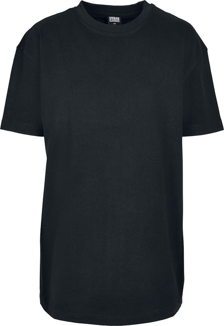 T-Shirt Manches courtes  de Urban Classics - T-Shirt Boyfriend Oversize - XS à XL - pour Femme - noir - Urban Classics