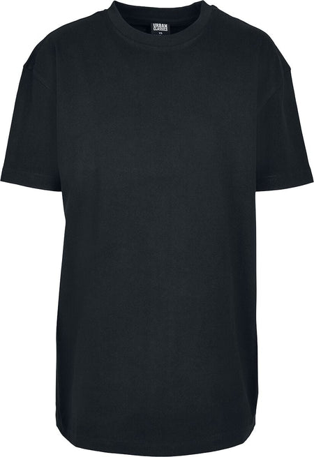 T-Shirt Manches courtes  de Urban Classics - T-Shirt Boyfriend Oversize - XS à XL - pour Femme - noir - Urban Classics