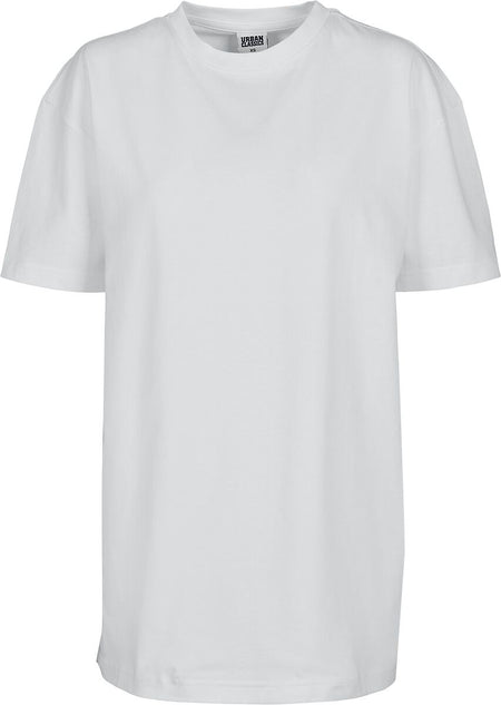 T-Shirt Manches courtes  de Urban Classics - T-Shirt Boyfriend Oversize - XS à L - pour Femme - blanc - Urban Classics