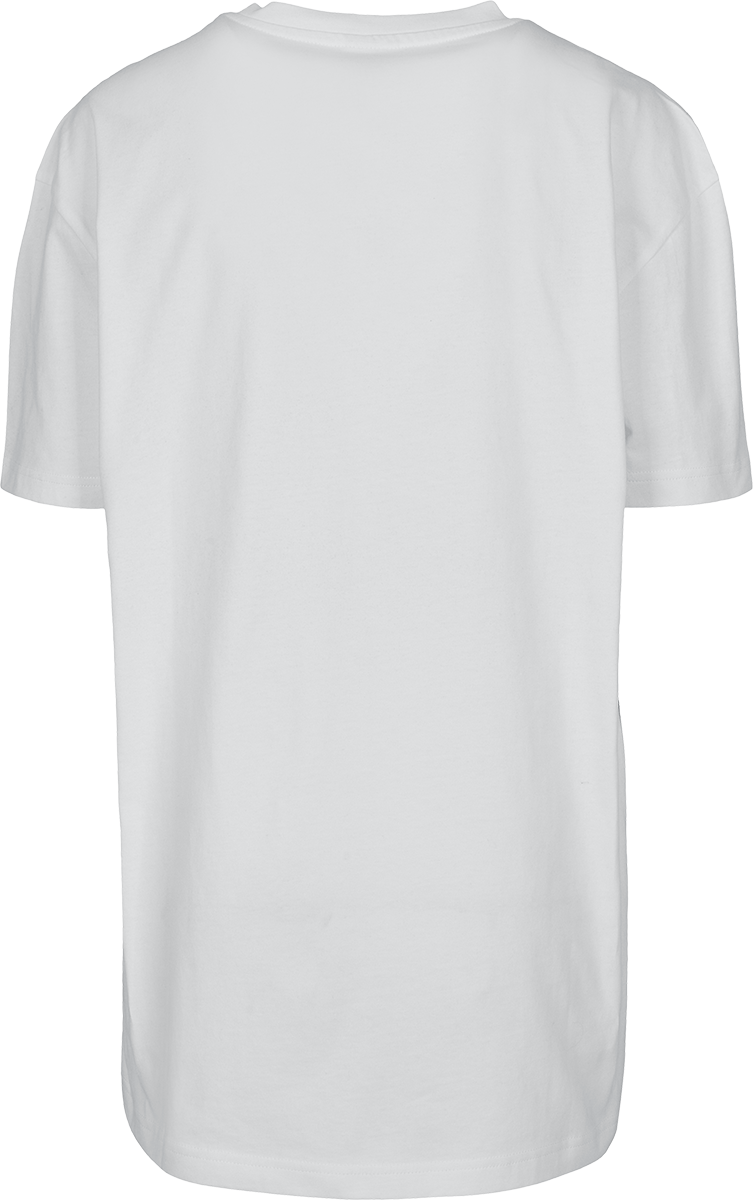 T-Shirt Manches courtes  de Urban Classics - T-Shirt Boyfriend Oversize - XS à L - pour Femme - blanc - Urban Classics - View 2