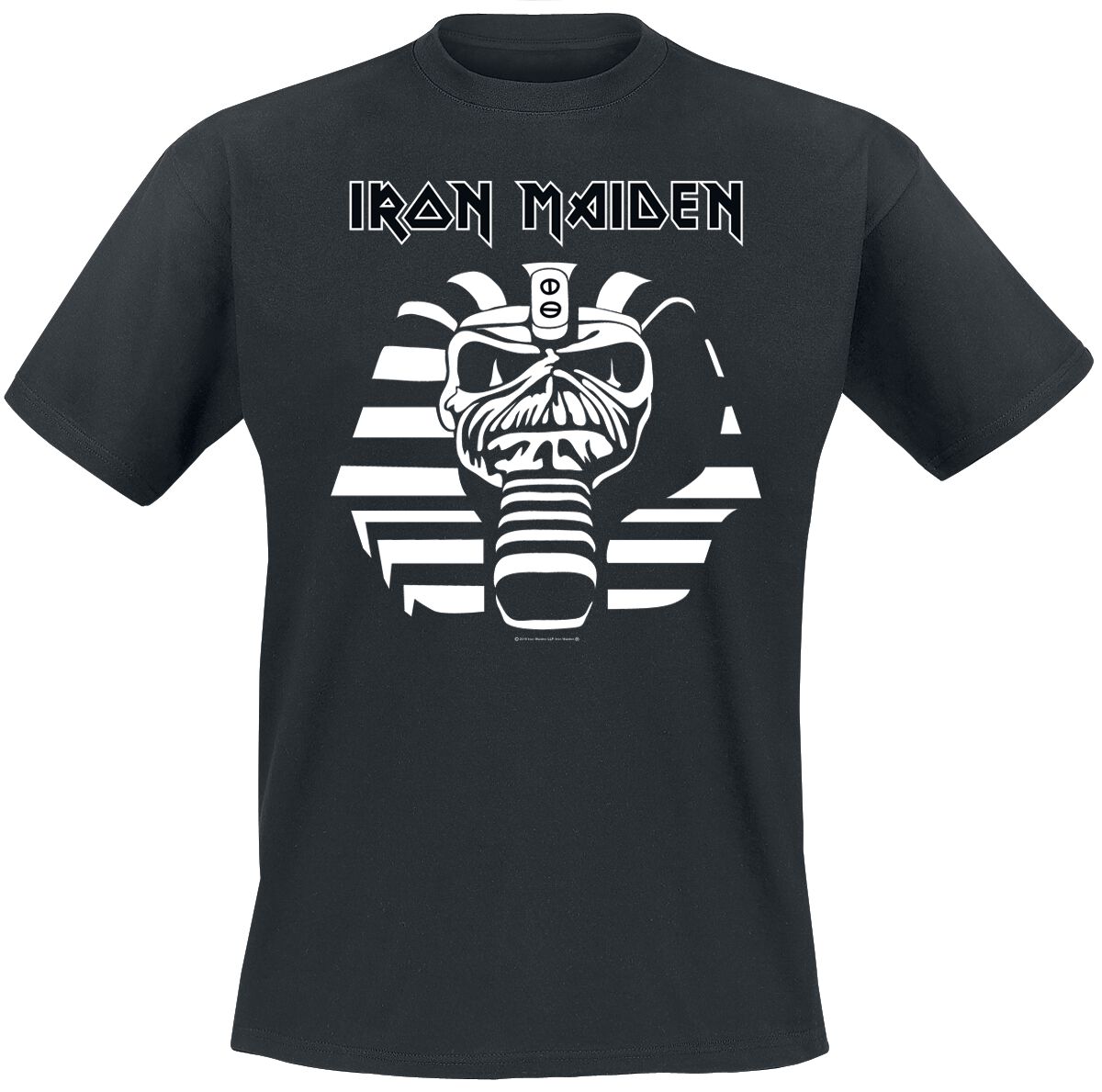T-Shirt Manches courtes  de Iron Maiden - Powerslave - S à XXL - pour Homme - noir - Iron Maiden
