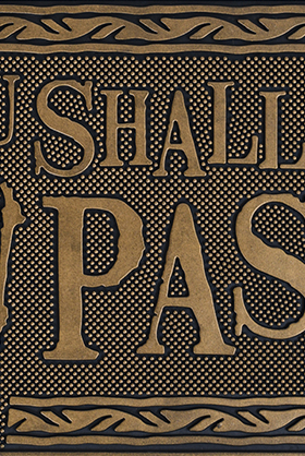 Paillasson  de Le Seigneur Des Anneaux - You Shall Not Pass - pour Indifférent - multicolore - Le Seigneur Des Anneaux - View 2