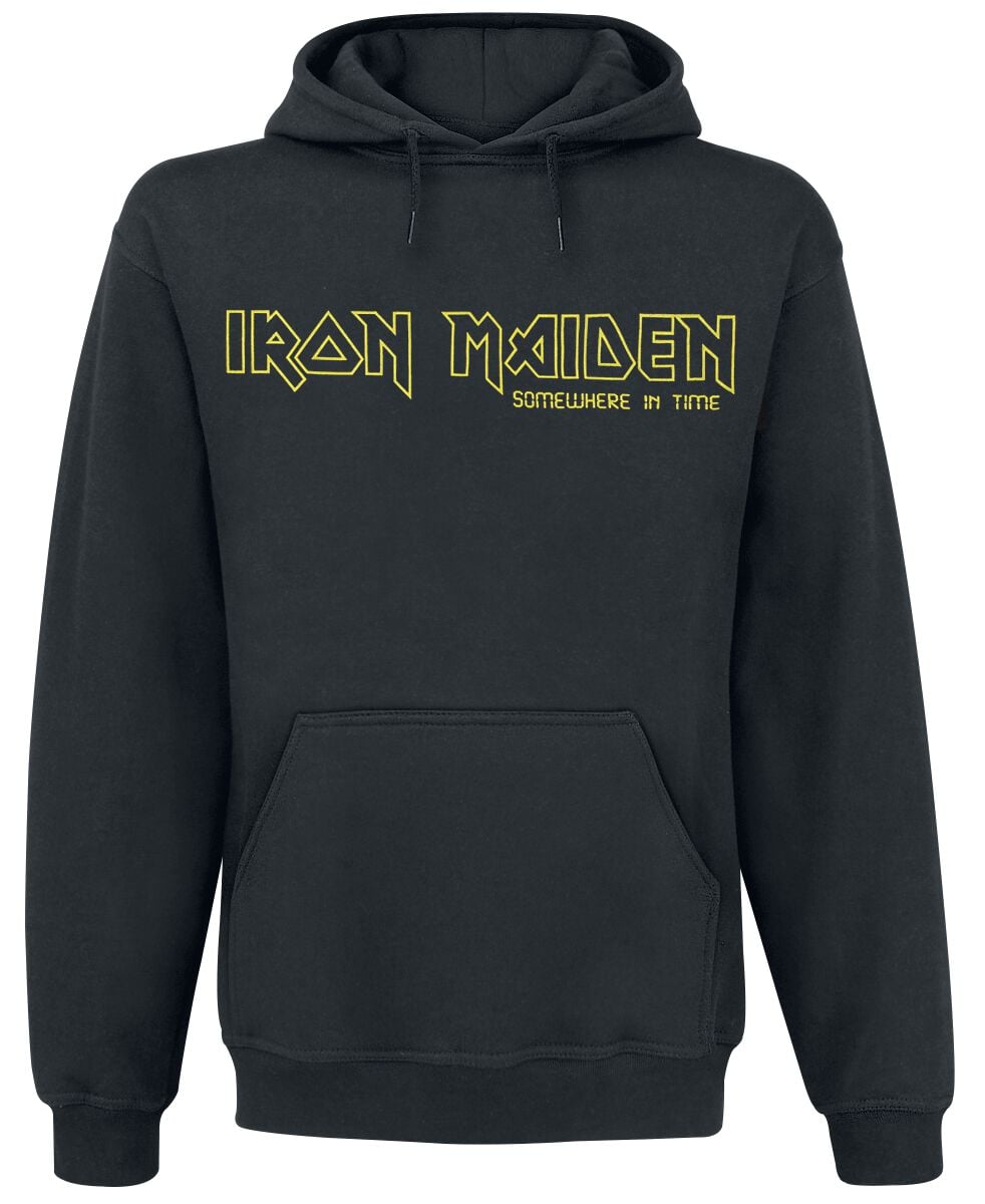 Sweat-shirt à capuche  de Iron Maiden - Terminate - S à XXL - pour Homme - noir - Iron Maiden