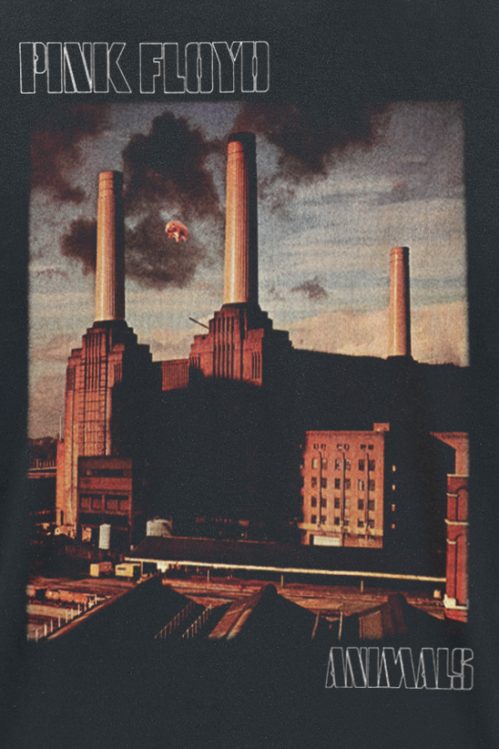 T-Shirt Manches courtes  de Pink Floyd - Animals - S à 5XL - pour Homme - noir - Pink Floyd - View 2