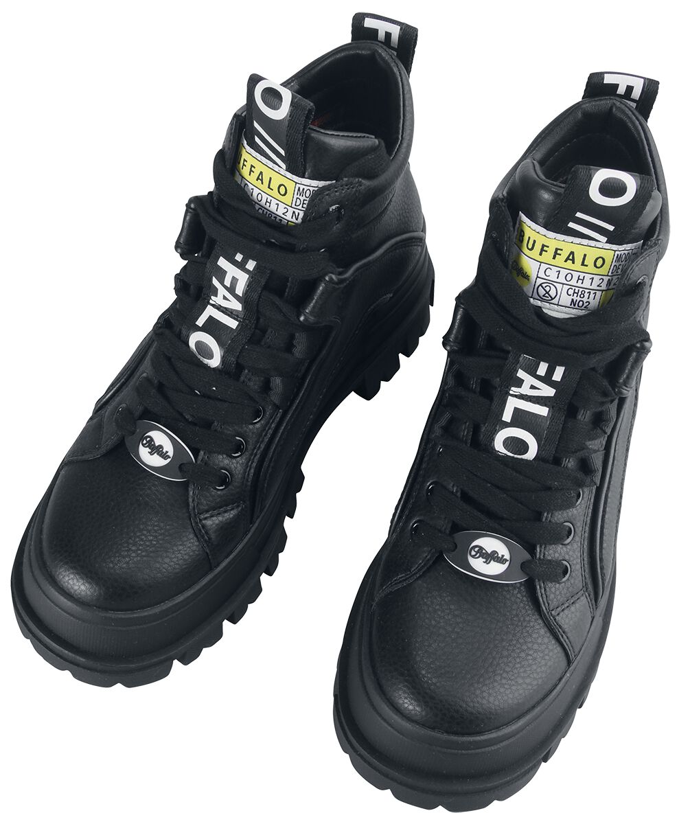 Baskets hautes  de Buffalo - Aspha NC Mid - EU36 à EU40 - pour Femme - noir - Buffalo