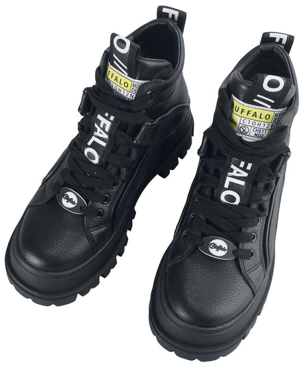 Baskets hautes  de Buffalo - Aspha NC Mid - EU36 à EU40 - pour Femme - noir - Buffalo