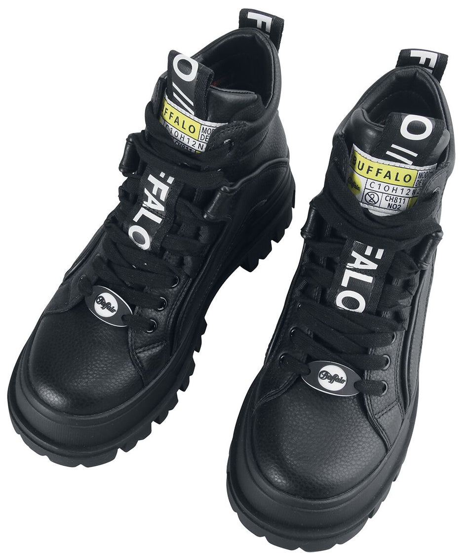 Baskets hautes  de Buffalo - Aspha NC Mid - EU36 à EU40 - pour Femme - noir - Buffalo