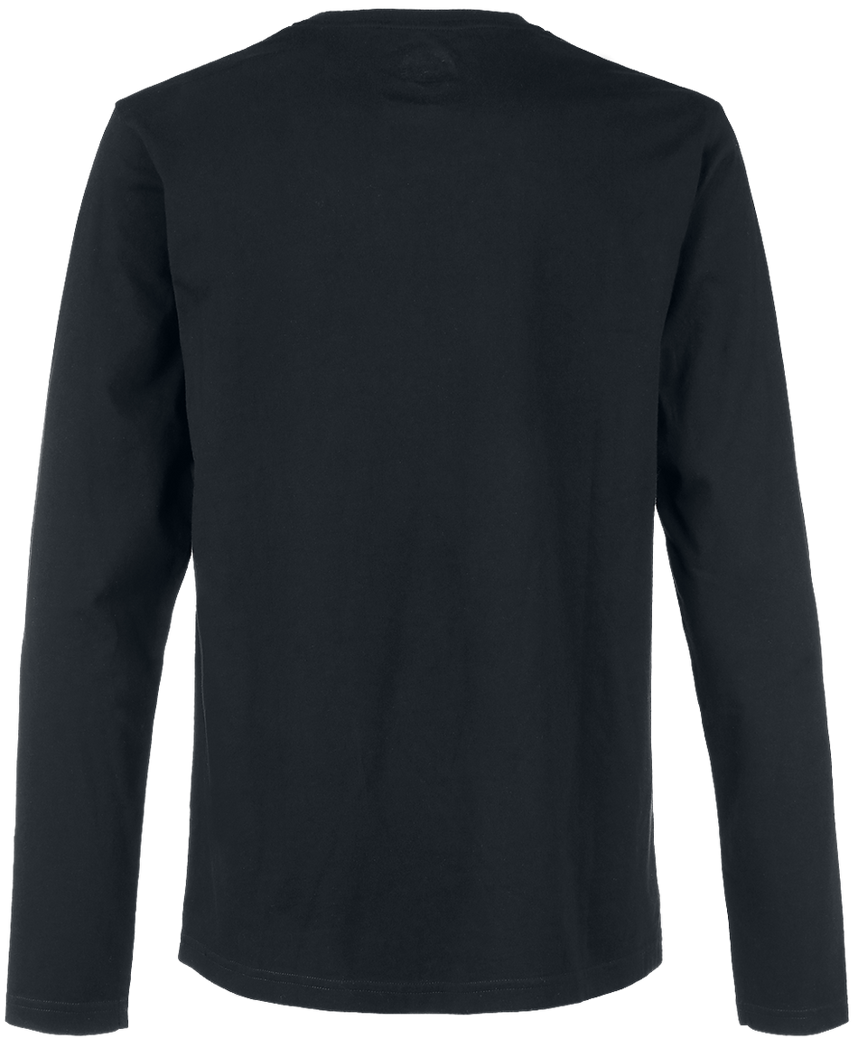 T-shirt manches longues  de RED by EMP - Hauts Manches Longues Noirs Ras-Du-Cou - Lot De 2 - S à 5XL - pour Homme - noir - RED by EMP - View 2