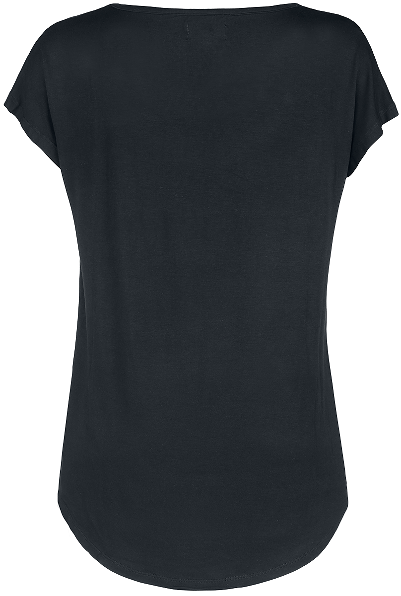 T-Shirt Manches courtes  de RED by EMP - T-shirt Noir - XS à 5XL - pour Femme - noir - RED by EMP - View 2