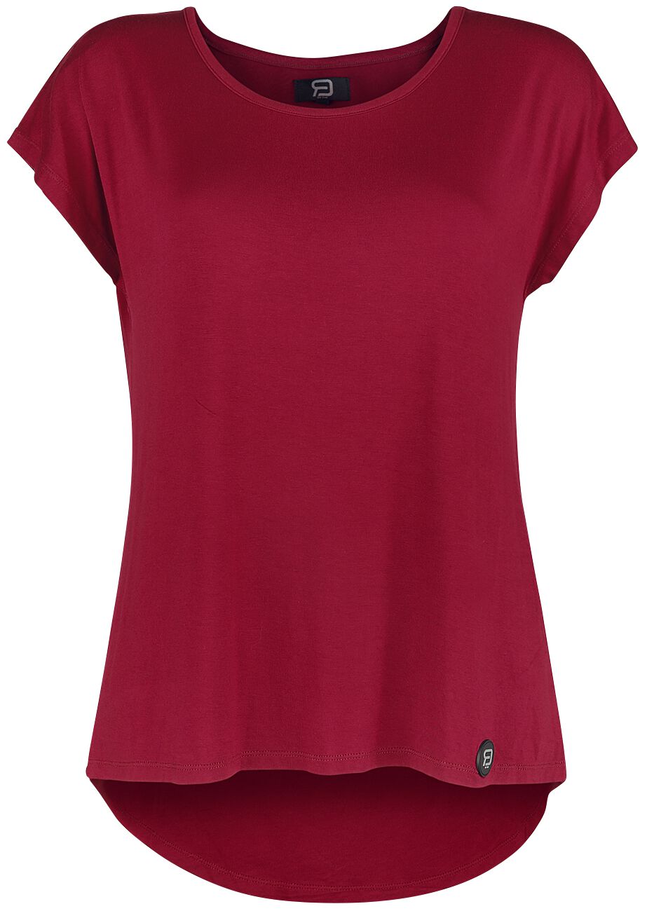 T-Shirt Manches courtes  de RED by EMP - T-Shirt Rouge - S à 4XL - pour Femme - bordeaux - RED by EMP