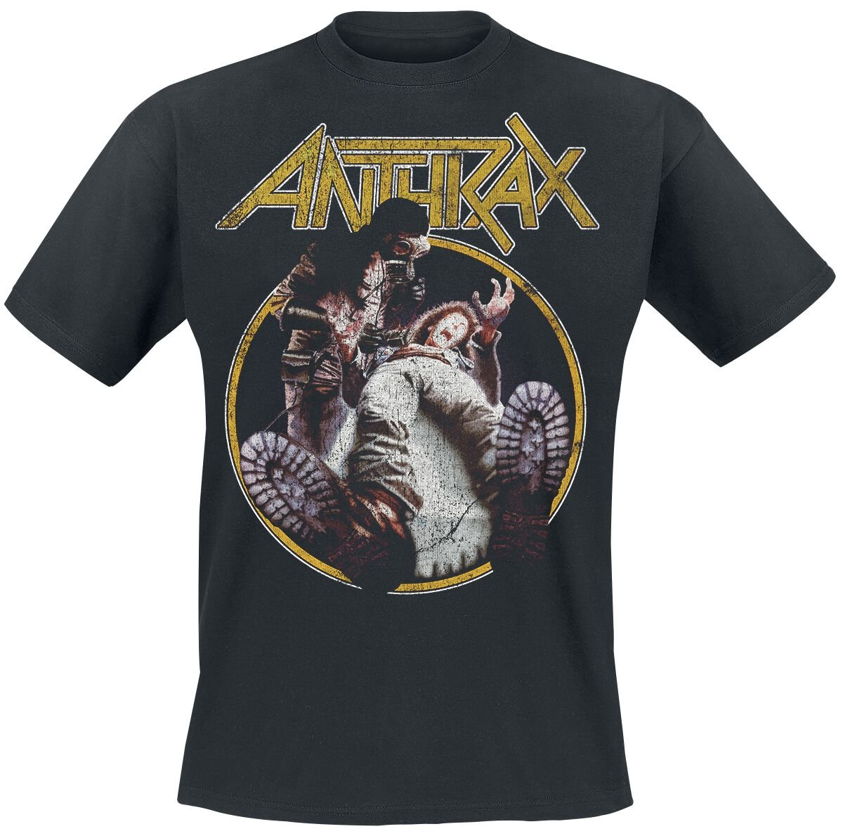 T-Shirt Manches courtes  de Anthrax - Spreading The Disease Vintage Tour - S à XXL - pour Homme - noir - Anthrax