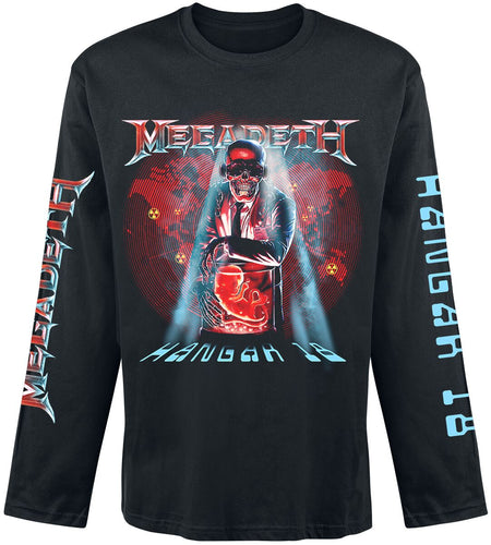 T-shirt manches longues  de Megadeth - Vic Hangar - S à XXL - pour Homme - noir - Megadeth
