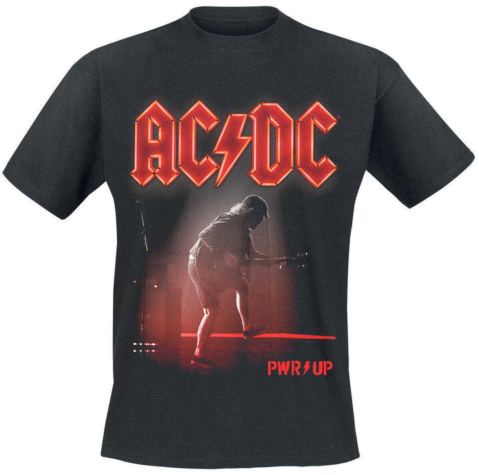T-Shirt Manches courtes  de AC/DC - PWR UP Angus Live - S à 5XL - pour Homme - noir - AC/DC