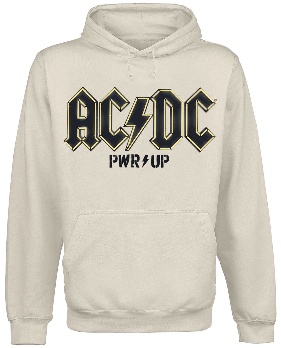 Sweat-shirt à capuche  de AC/DC - PWRUP Angus Devil - S à 5XL - pour Homme - beige - AC/DC