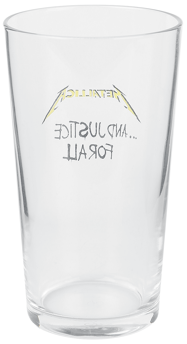 Verre à bière  de Metallica - And Justice For All - pour Unisexe - transparent - metallica - View 2