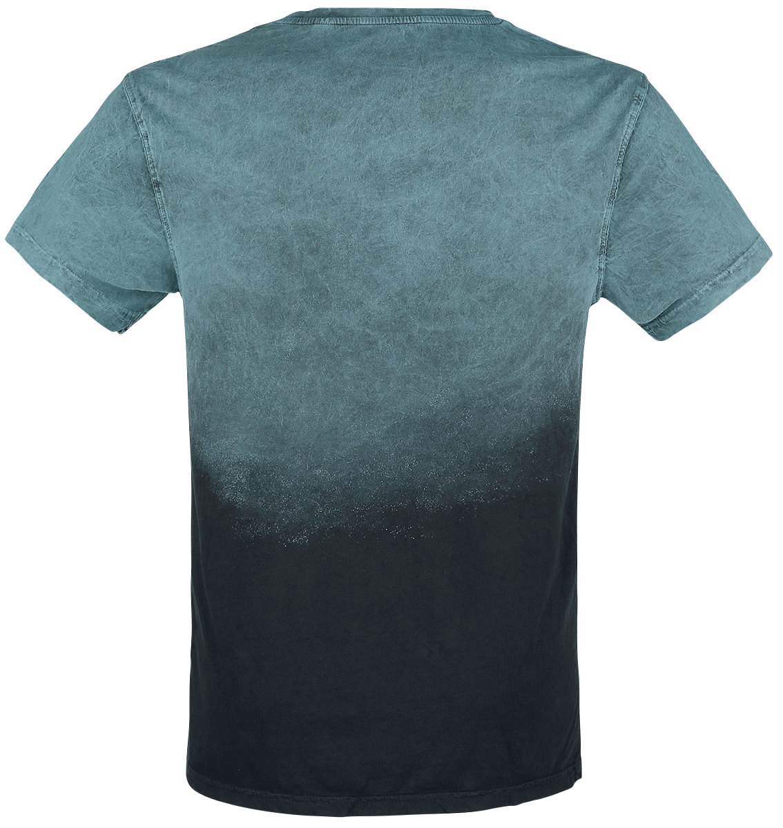 T-Shirt Manches courtes  de Outer Vision - Tattoo Vagues - L à 4XL - pour Homme - turquoise - Outer Vision - View 2
