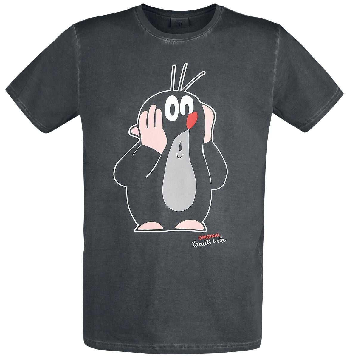 T-Shirt Manches courtes  de The Little Mole - Oh Oh! - S à 5XL - pour Homme - noir - The Little Mole