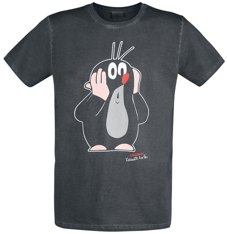 T-Shirt Manches courtes  de The Little Mole - Oh Oh! - S à 5XL - pour Homme - noir - The Little Mole