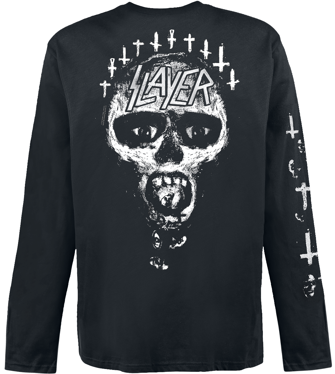 T-shirt manches longues  de Slayer - Seasons In The Abyss - S à XXL - pour Homme - noir - Slayer - View 2