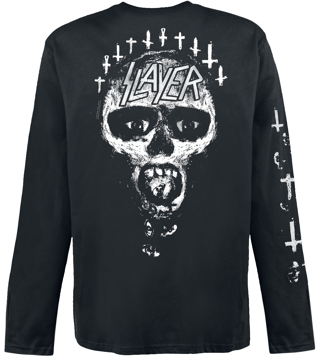 T-shirt manches longues  de Slayer - Seasons In The Abyss - S à XXL - pour Homme - noir - Slayer - View 2