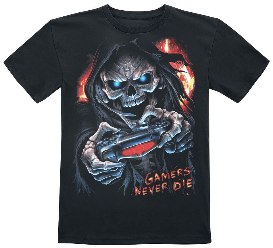 T-shirt  de Spiral - Enfants - Respawn - 116/122 à 176 - pour garçons - noir - Spiral