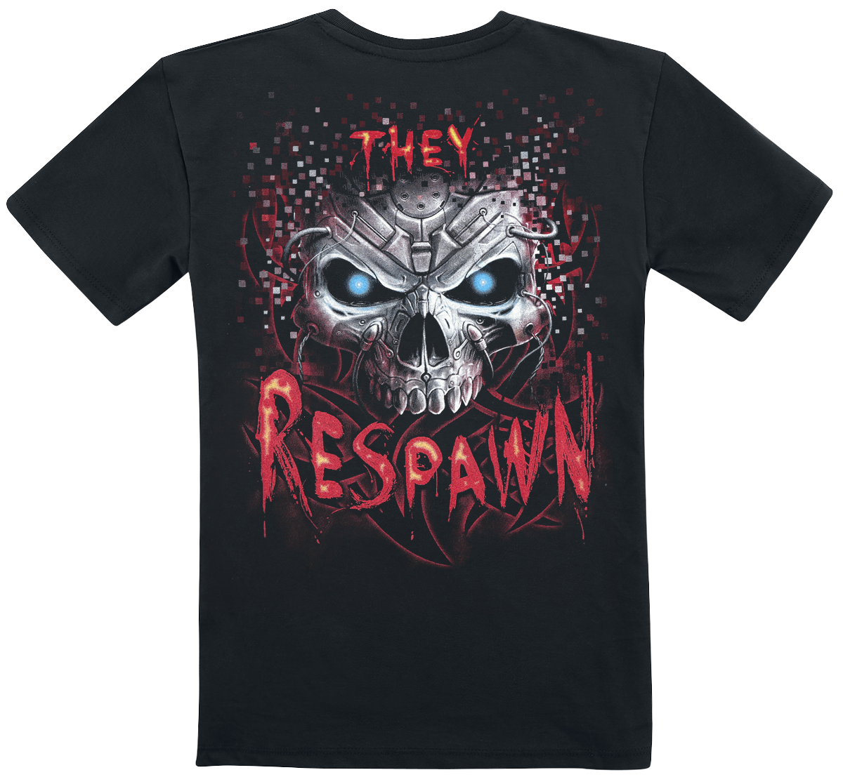 T-shirt  de Spiral - Enfants - Respawn - 116/122 à 176 - pour garçons - noir - Spiral - View 2