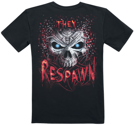 T-shirt  de Spiral - Enfants - Respawn - 116/122 à 176 - pour garçons - noir - Spiral - View 2
