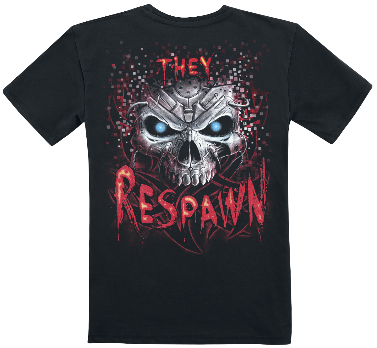 T-shirt  de Spiral - Enfants - Respawn - 116/122 à 176 - pour garçons - noir - Spiral - View 2