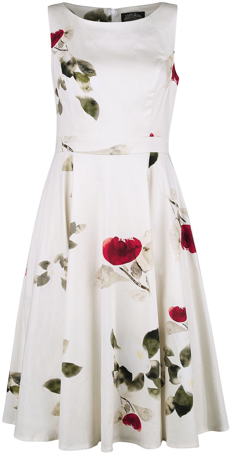 Robe mi-longue Rockabilly de H&R London - Robe Swing Maeva - XS à XXL - pour Femme - multicolore - H&R London