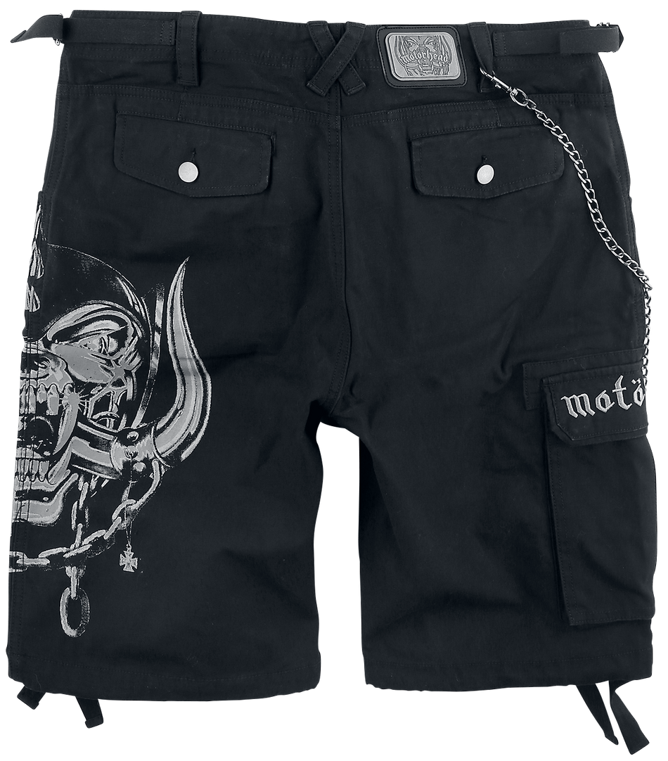 Short  de Motörhead - EMP Signature Collection - S à 5XL - pour Homme - noir - Motörhead - View 2