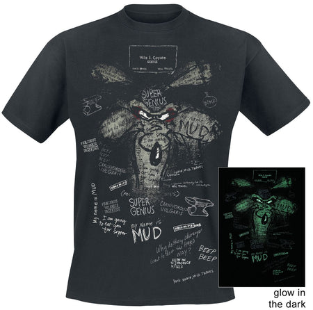 T-Shirt Manches courtes  de Looney Tunes - S à 4XL - pour Homme - noir - Looney Tunes