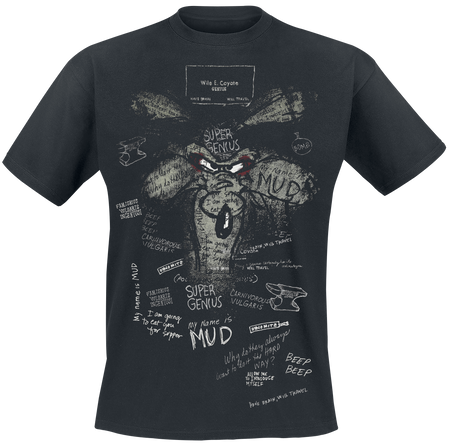 T-Shirt Manches courtes  de Looney Tunes - S à 4XL - pour Homme - noir - Looney Tunes - View 2
