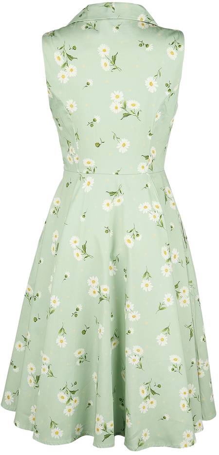 Robe mi-longue Rockabilly de H&R London - Robe Swing Timea - XS à 6XL - pour Femme - menthe - H&R London - View 2