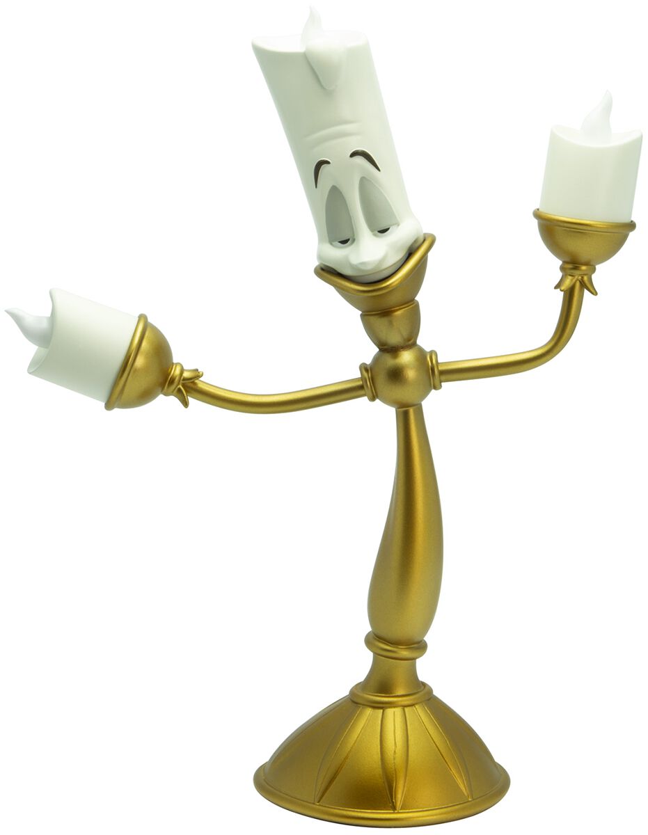 Lampe Disney de La Belle Et La Bête - Lampe Lumière - pour Unisexe - couleur or - La Belle Et La Bête
