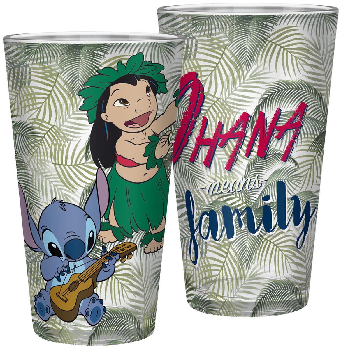 Verre Disney de Lilo & Stitch - pour Unisexe - multicolore - Lilo & Stitch