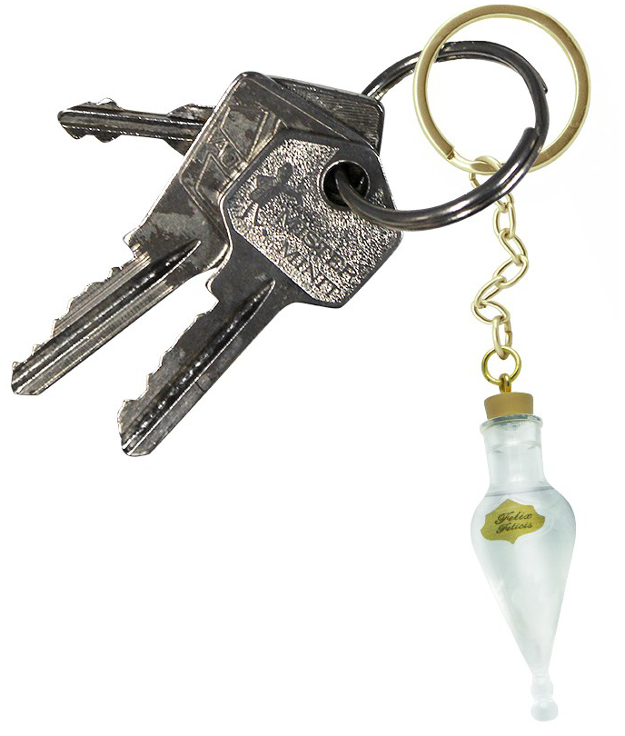 Porte-clefs  de Harry Potter - Felix Felicis - pour Indifférent - blanc/or - Harry Potter - View 2