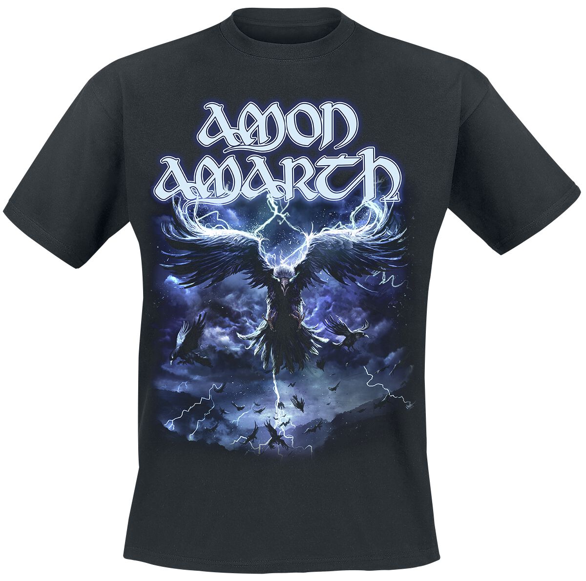 T-Shirt Manches courtes  de Amon Amarth - Ravens Flight - S à 4XL - pour Homme - noir - Amon Amarth
