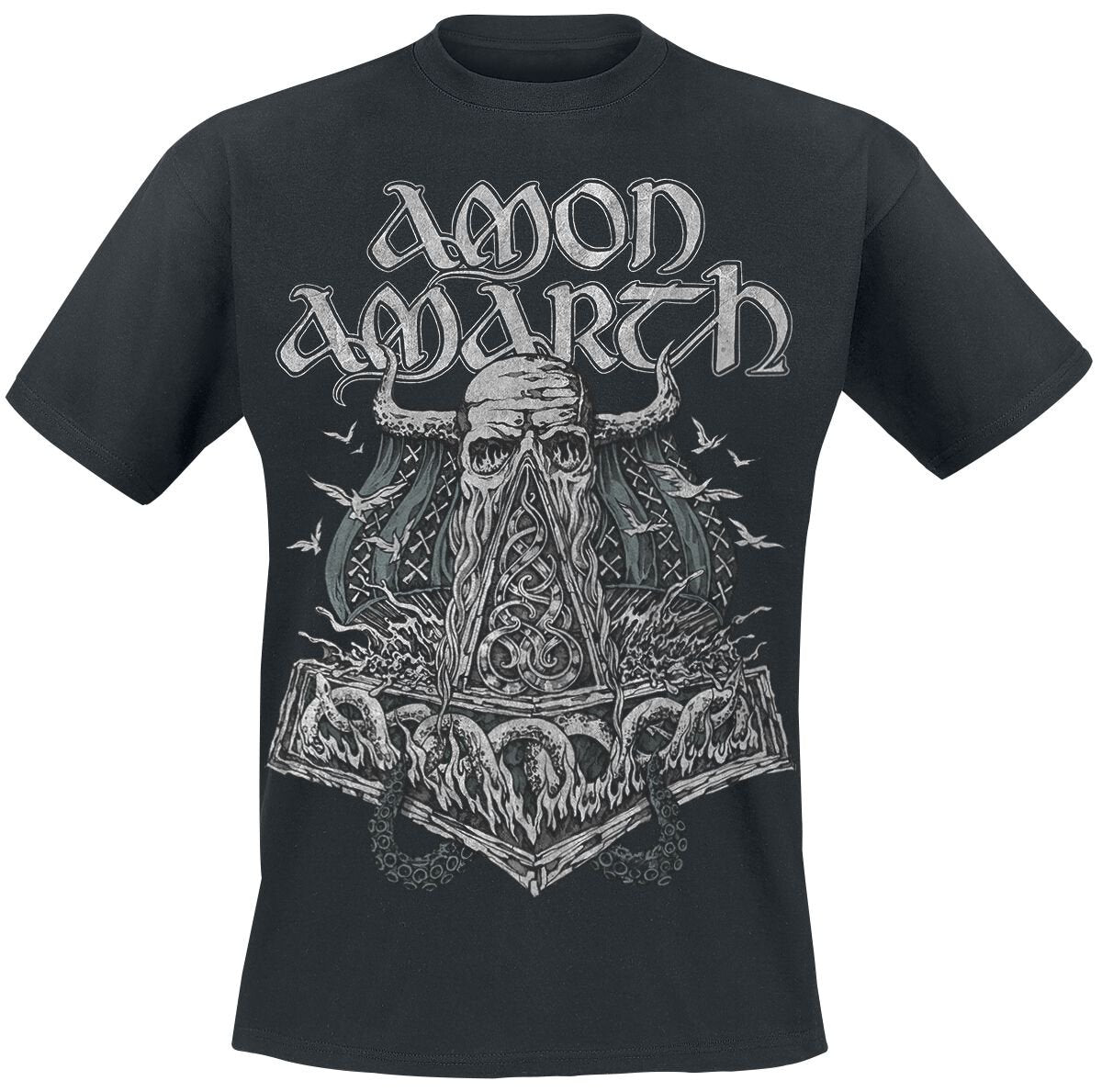 T-Shirt Manches courtes  de Amon Amarth - Skullship - S à 5XL - pour Homme - noir - Amon Amarth
