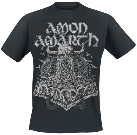 T-Shirt Manches courtes  de Amon Amarth - Skullship - S à 4XL - pour Homme - noir - Amon Amarth