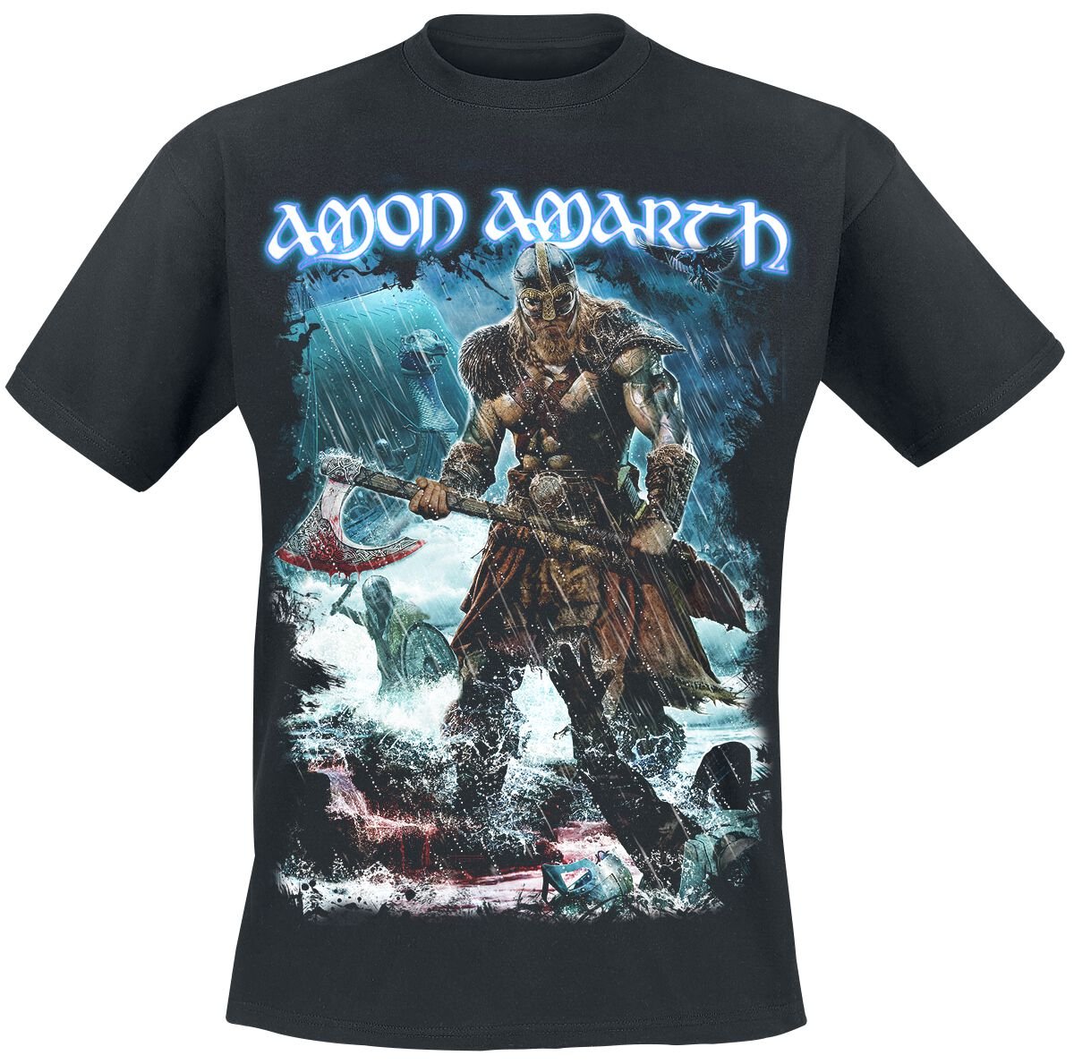 T-Shirt Manches courtes  de Amon Amarth - Jomsviking - S à 5XL - pour Homme - noir - Amon Amarth