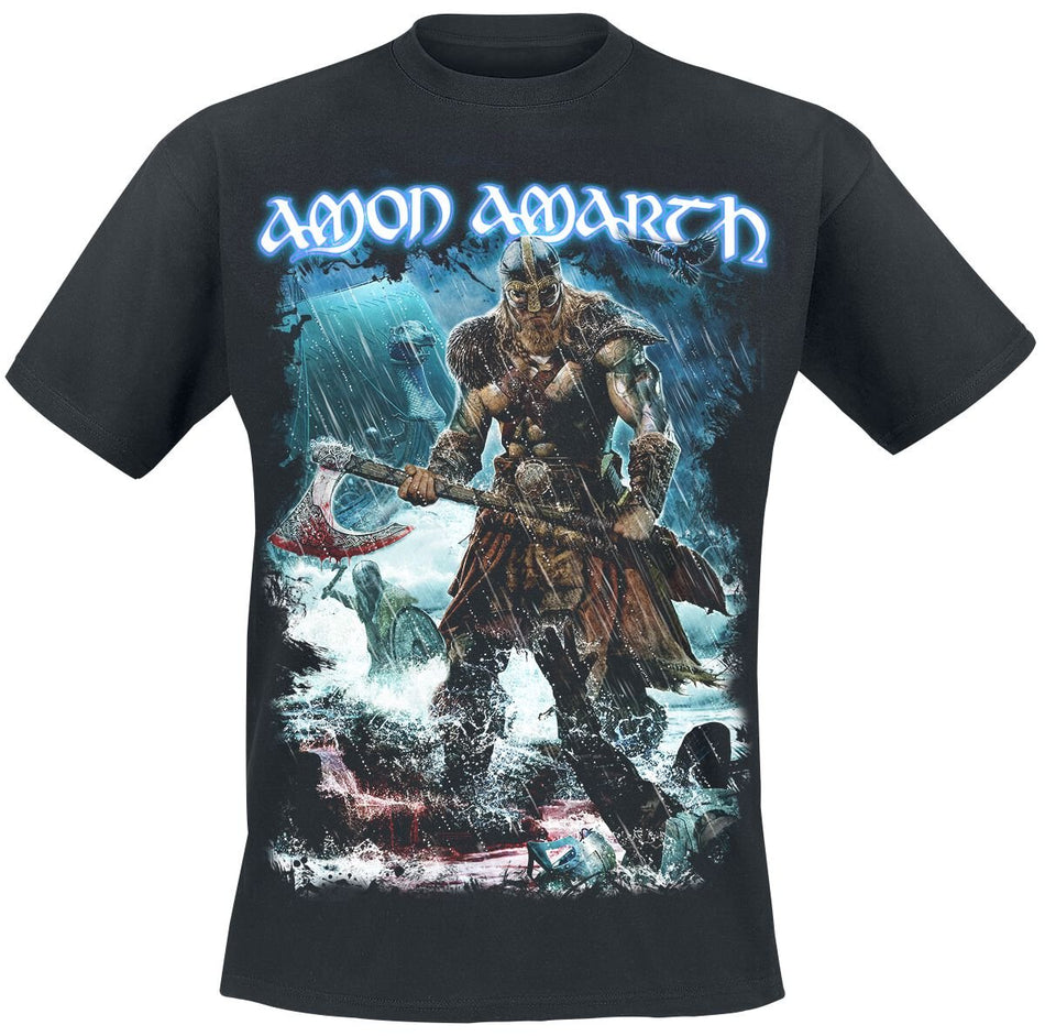 T-Shirt Manches courtes  de Amon Amarth - Jomsviking - S à 5XL - pour Homme - noir - Amon Amarth