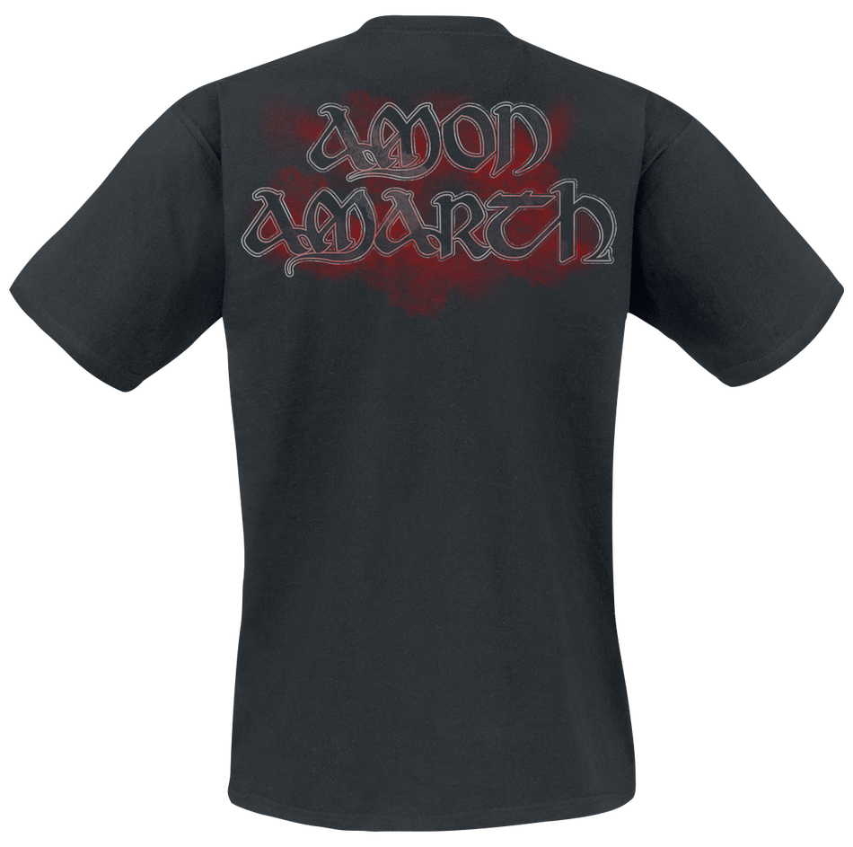 T-Shirt Manches courtes  de Amon Amarth - Crows And Wolves - S à 4XL - pour Homme - noir - Amon Amarth - View 2
