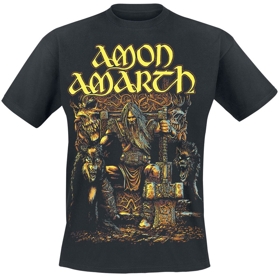 T-Shirt Manches courtes  de Amon Amarth - Thor - S à 3XL - pour Homme - noir - Amon Amarth
