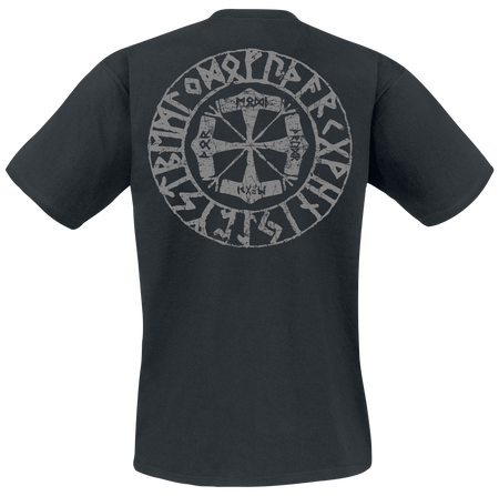 T-Shirt Manches courtes  de Amon Amarth - Chevaux Viking - S à 5XL - pour Homme - noir - Amon Amarth - View 2