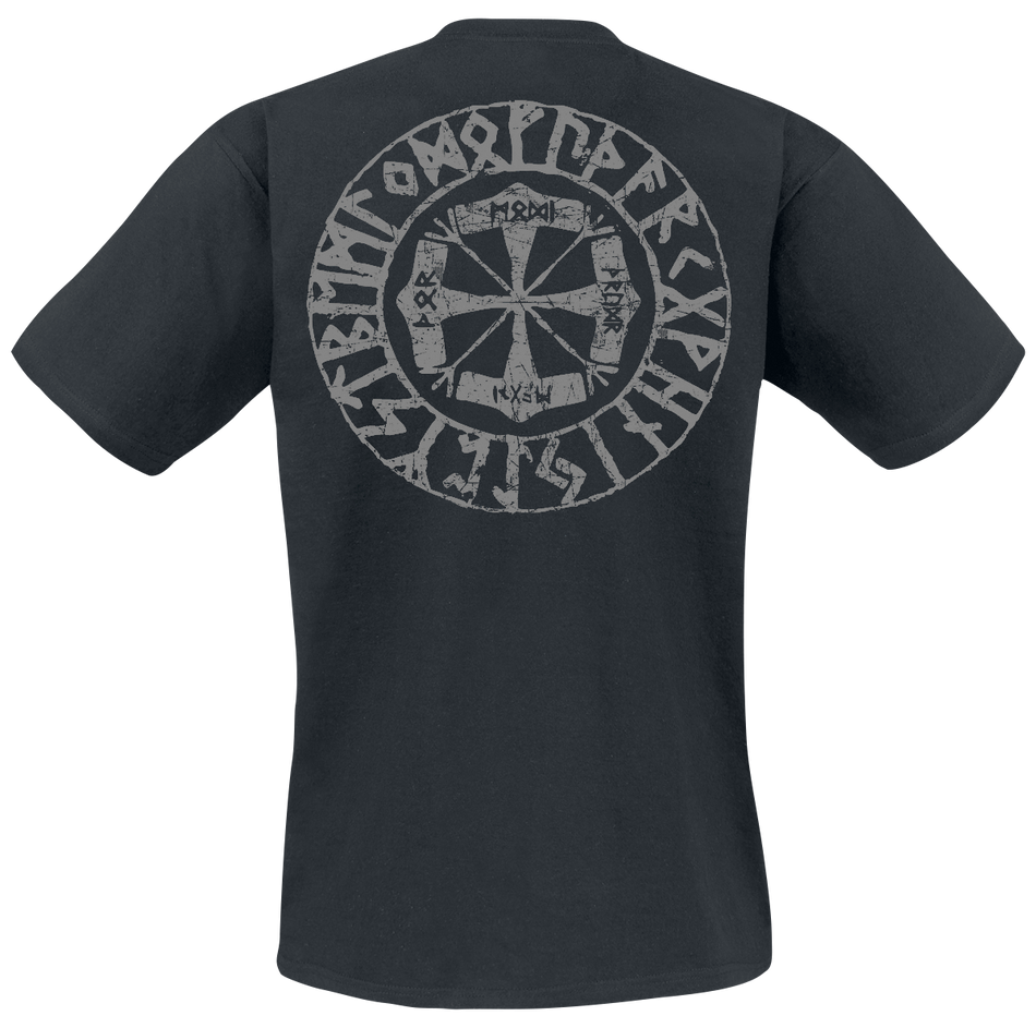 T-Shirt Manches courtes  de Amon Amarth - Chevaux Viking - S à 5XL - pour Homme - noir - Amon Amarth - View 2