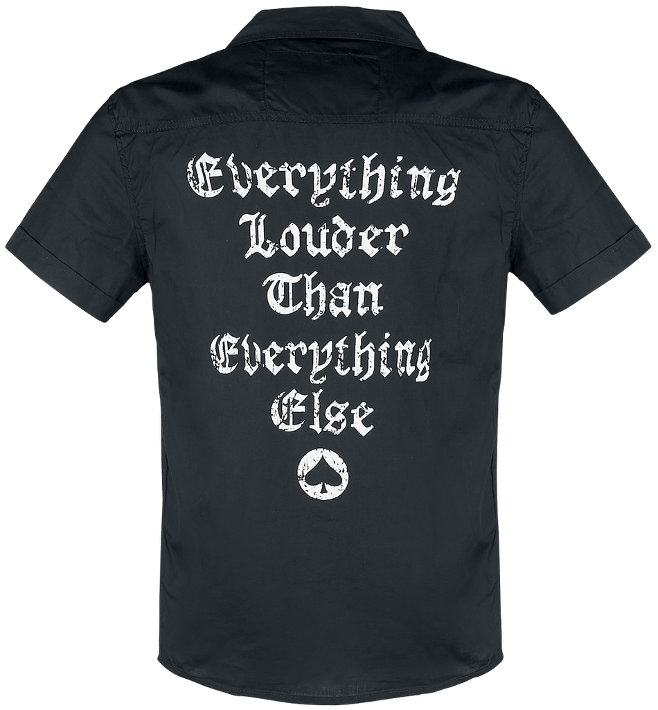 Chemise manches courtes  de Motörhead - Brandit Bastards - Roadstar Shirt - L à 5XL - pour Homme - noir - Motörhead - View 2